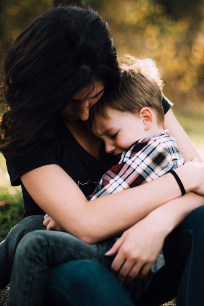 Gute Nacht Geschichten für Kinder Mama und Sohn