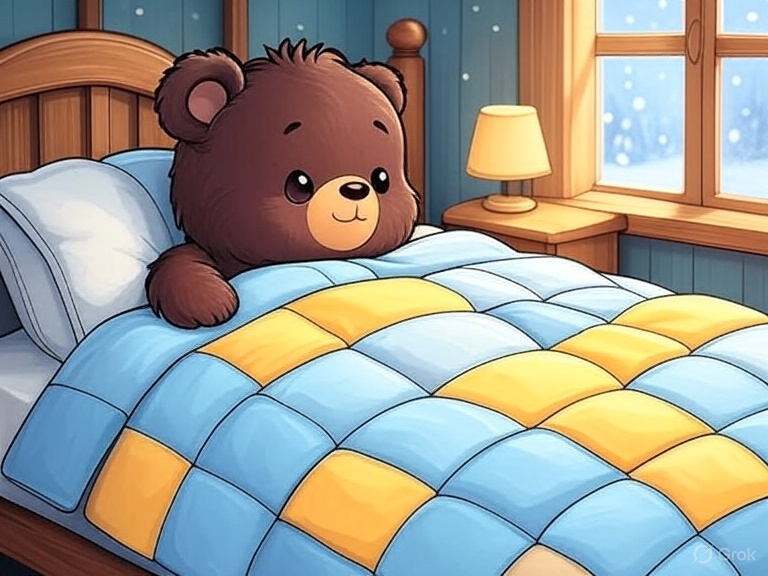 Gute Nacht Geschichte Bär