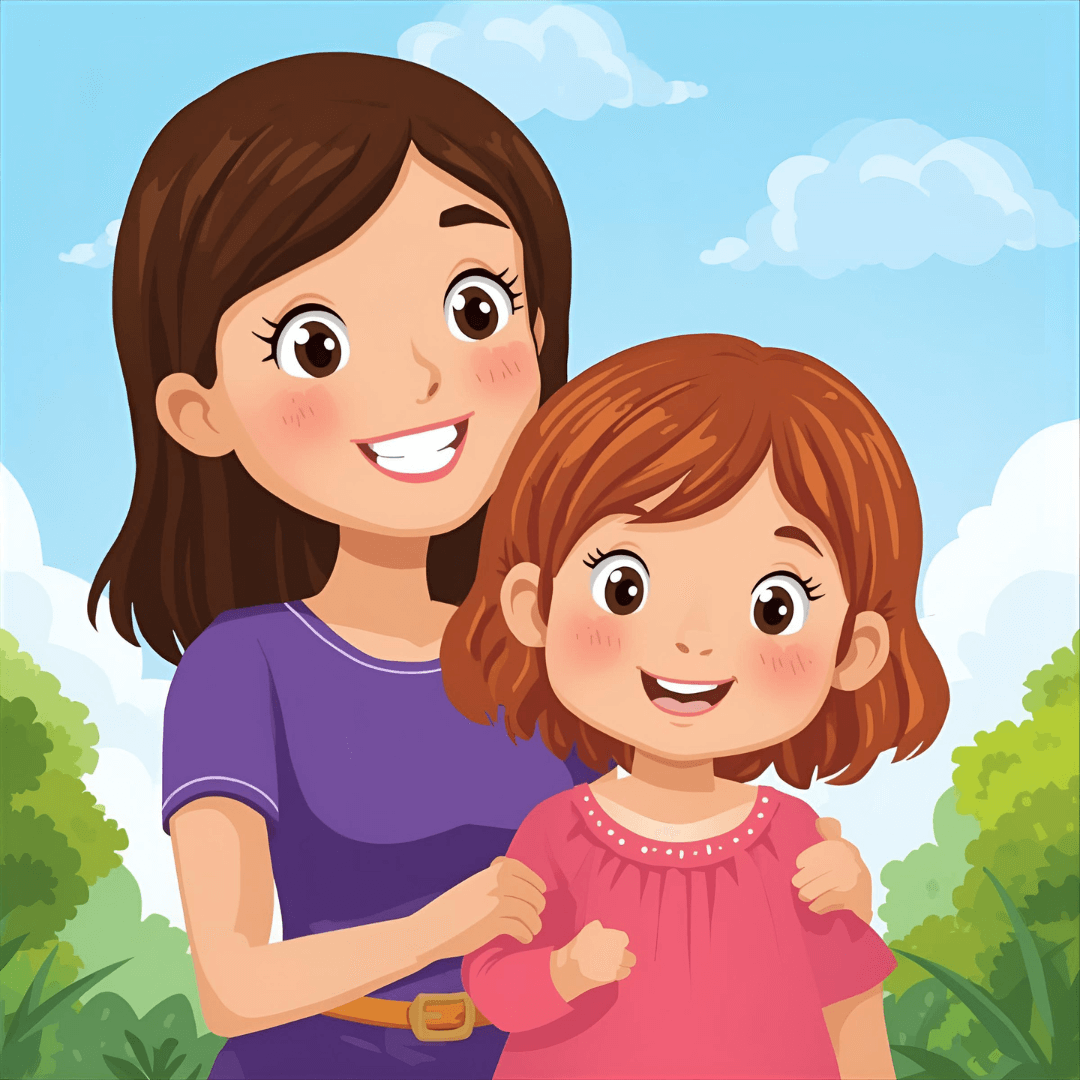 Kindergeschichte Mama und Kind