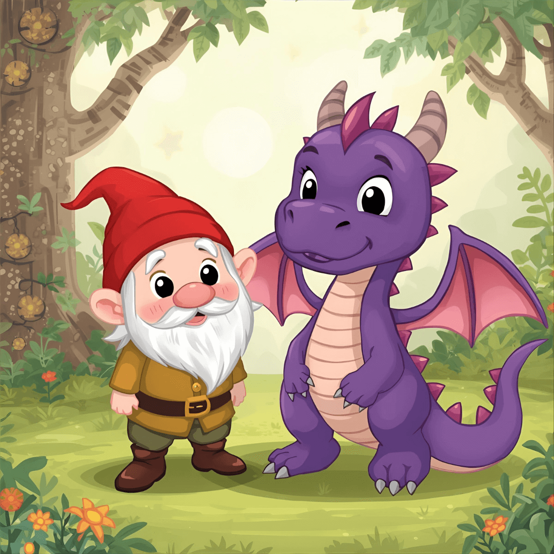 Kindergeschichte Zwerg und Drache