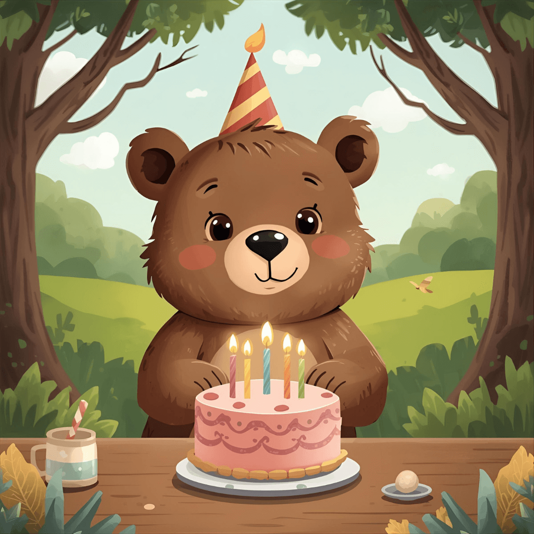 Kindergeschichte Geburtstag Bär