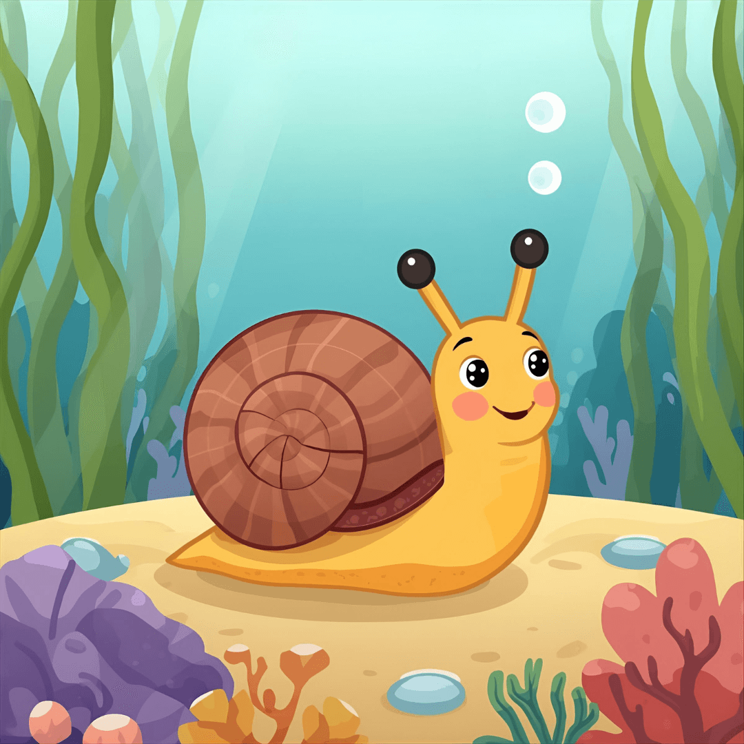 Kindergeschichte Abenteuer Schnecke