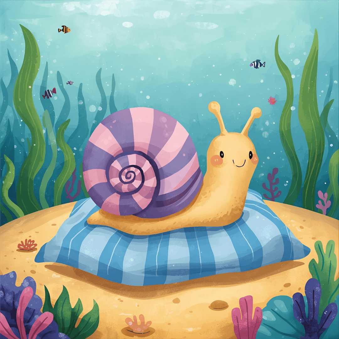 Kindergeschichte Abenteuer Schnecke