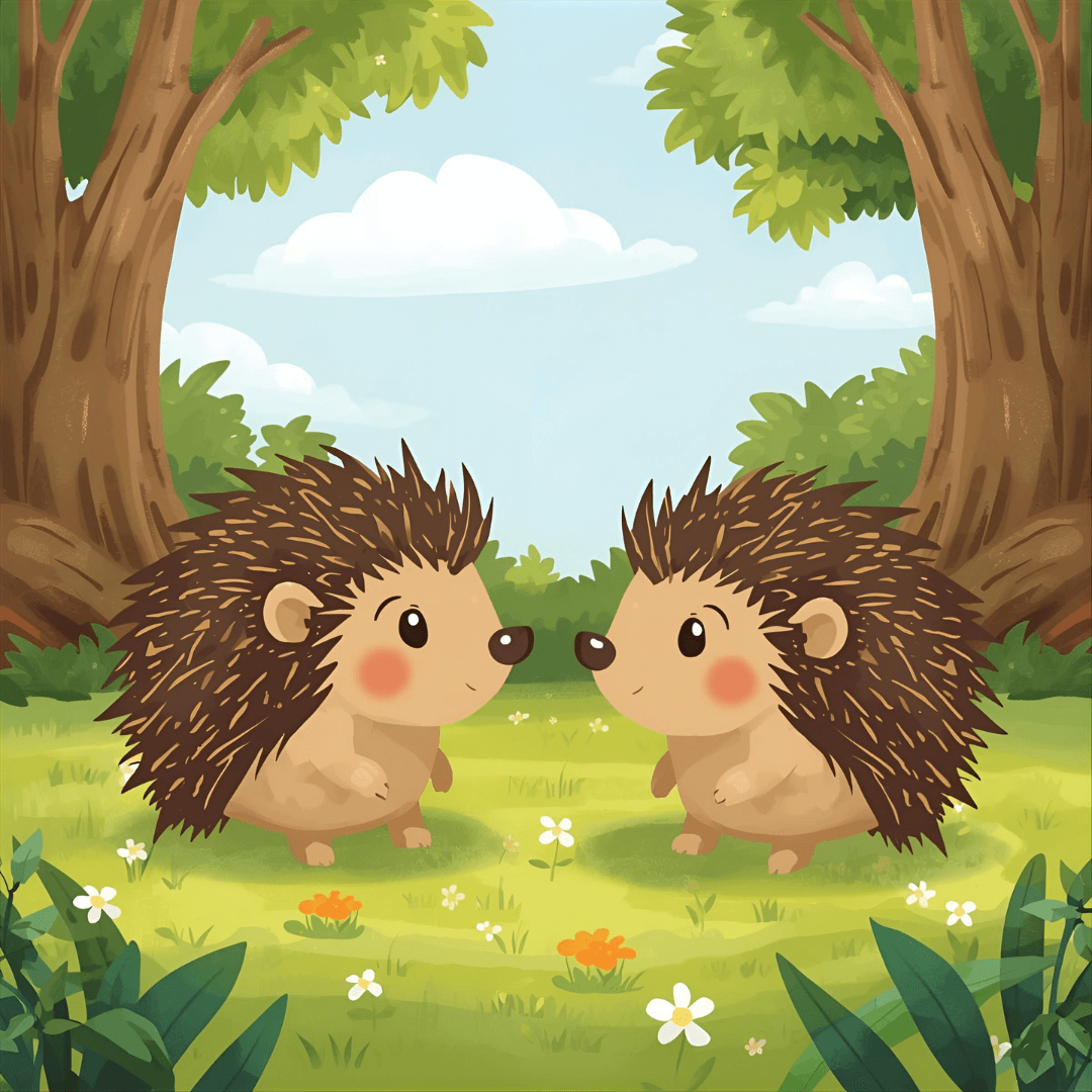 Lustige Kindergeschichte Igel
