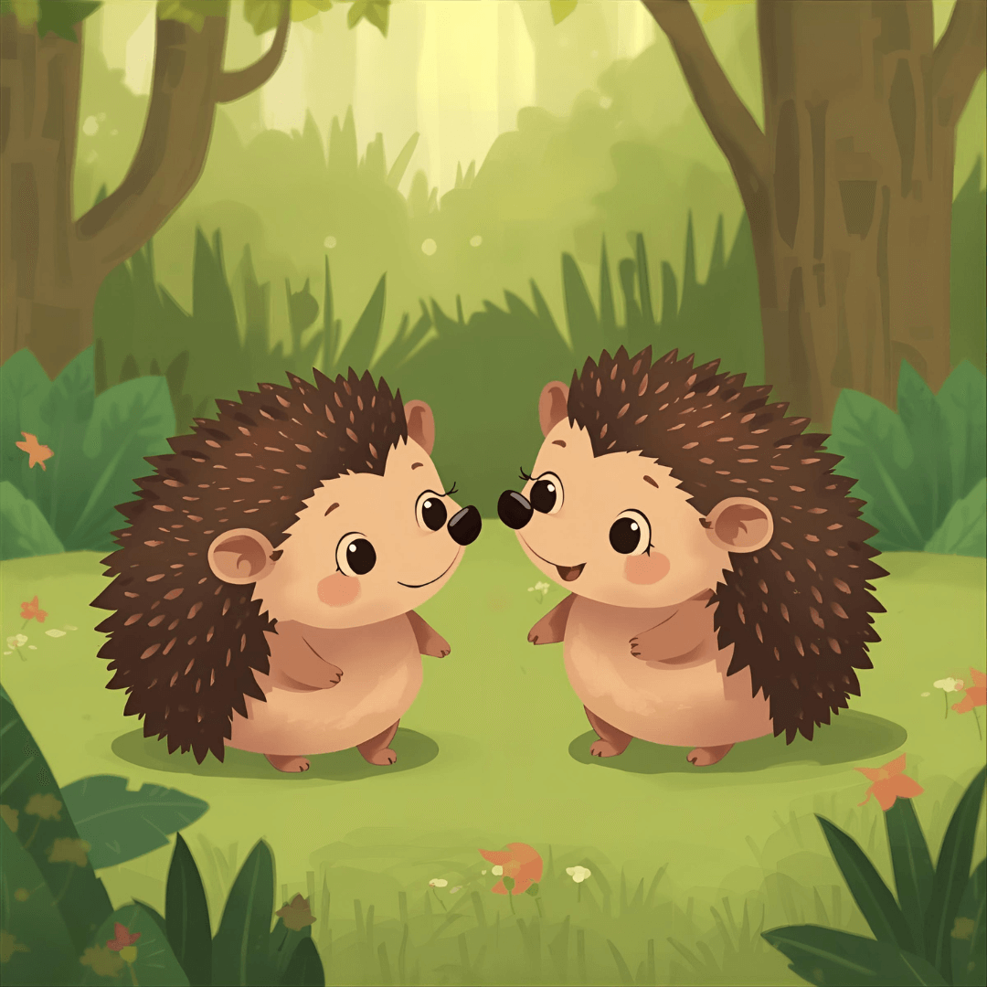 Lustige Kindergeschichte Igel
