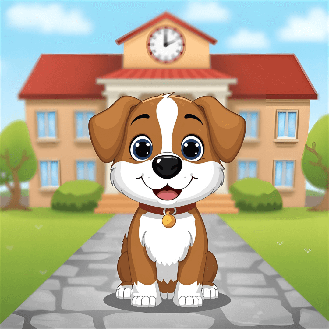 Lustige Kindergeschichte Hund