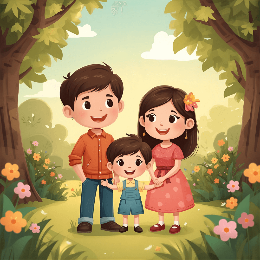 Kindergeschichte Familie