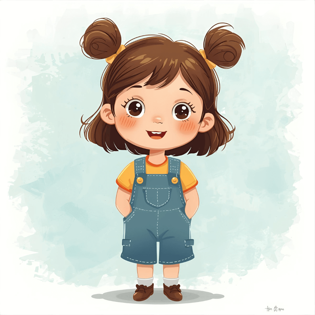 Lustige Kindergeschichte Mädchen