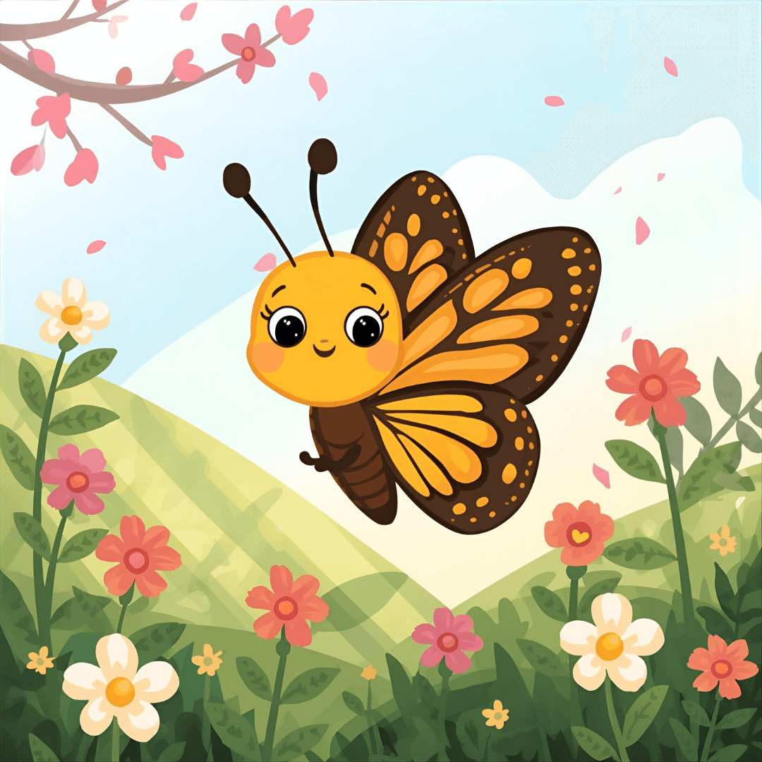 Kindergeschichte Schmetterling