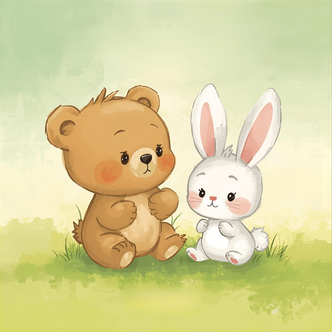 Kindergeschichte Freundschaft Bär und Hase