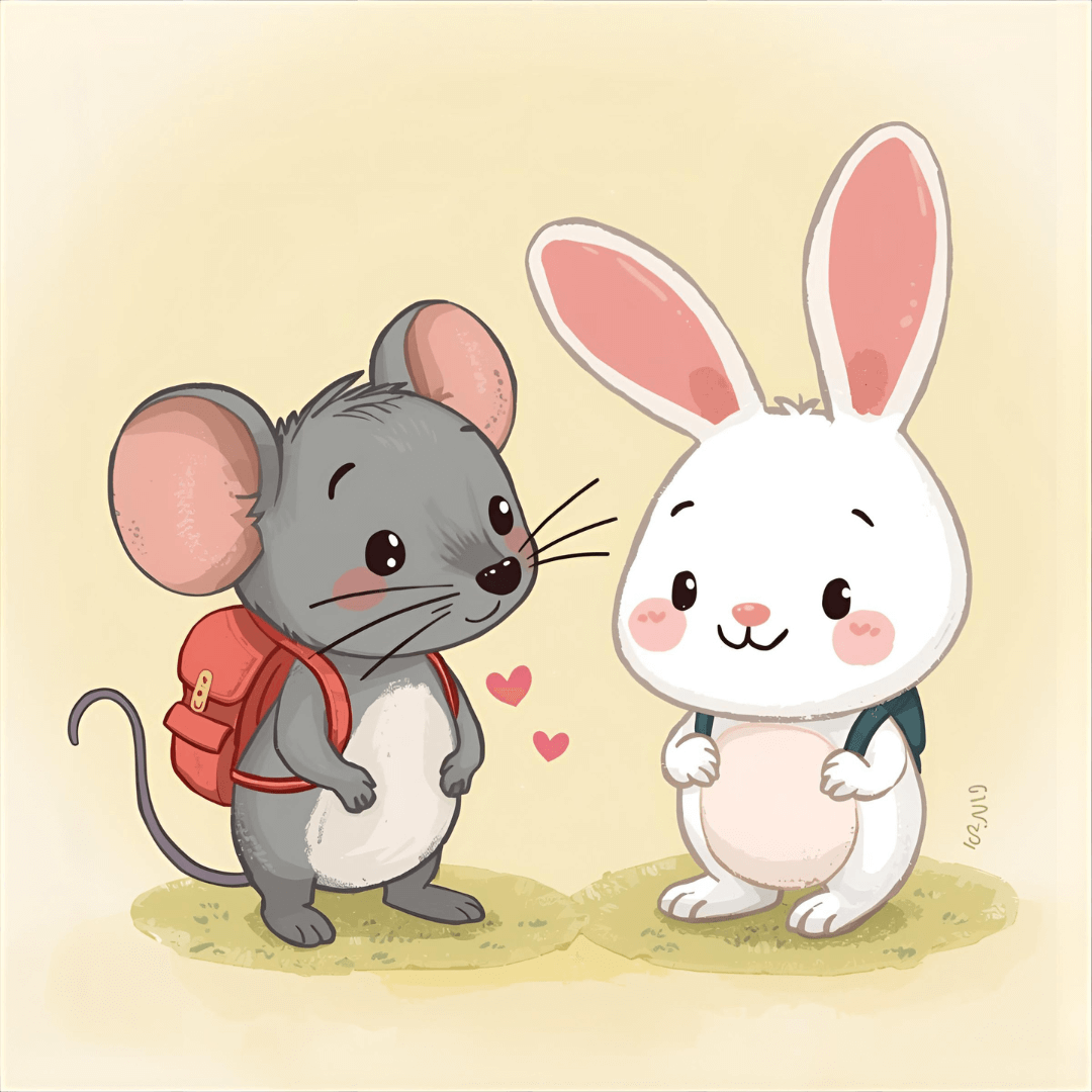 Kindergeschichte Maus und Hase