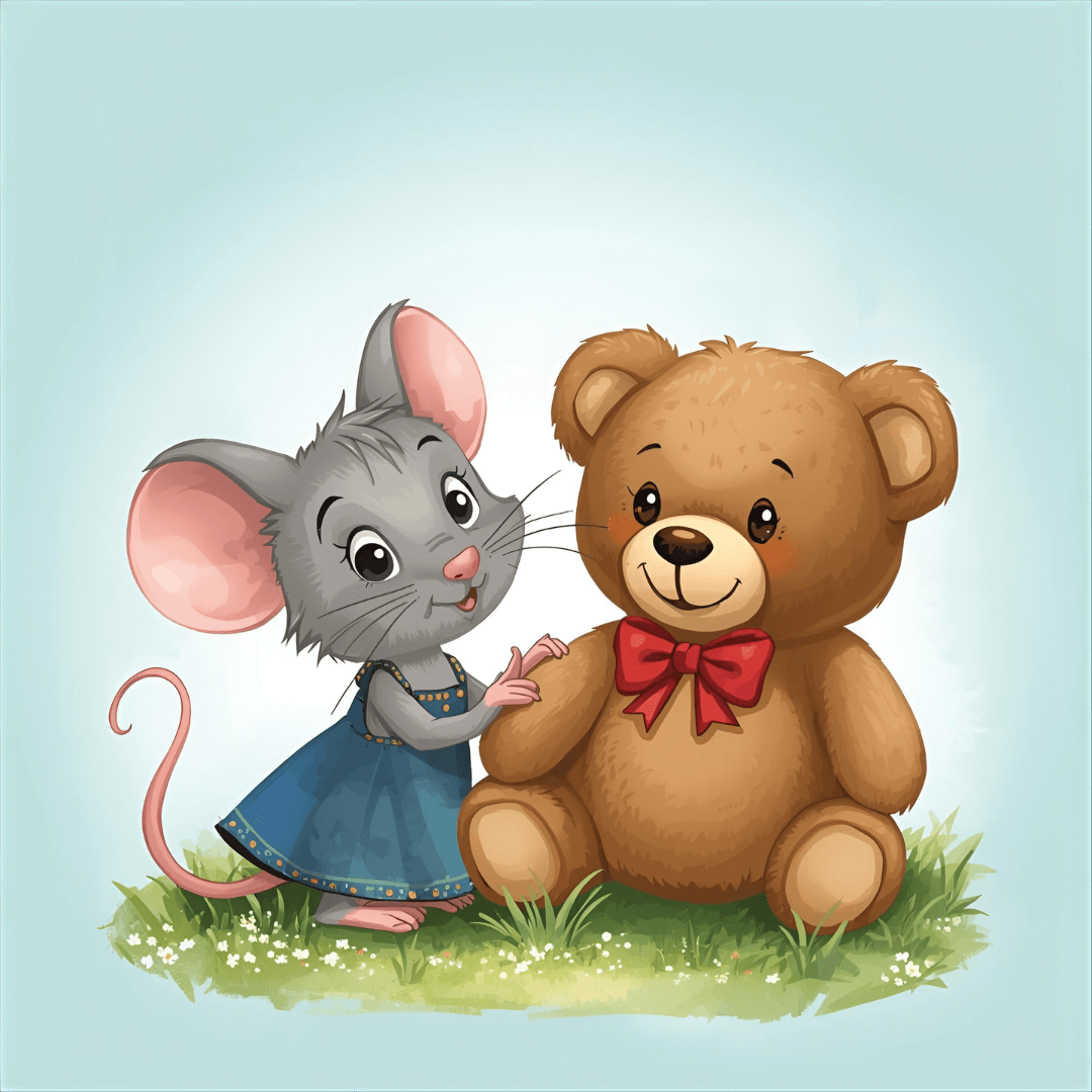 Kindergeschichte Maus und Teddy