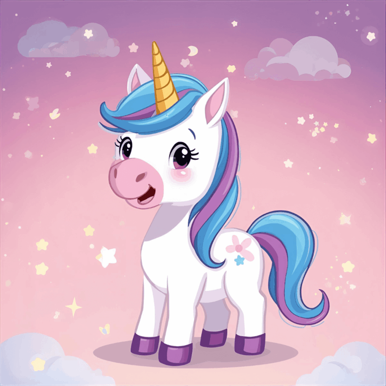 Kindergeschichte Schule Einhorn