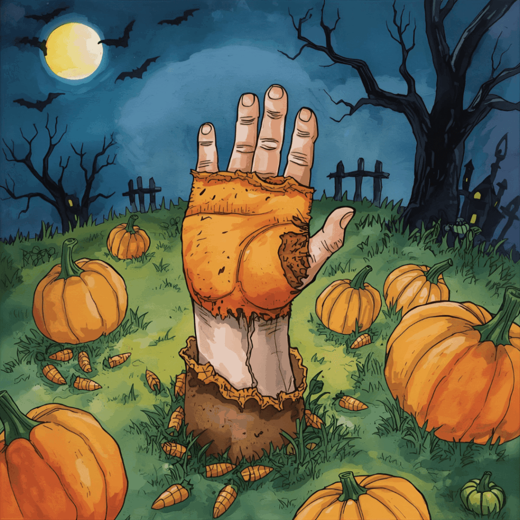 Kindergeschichte Halloween Abgehackte Hand