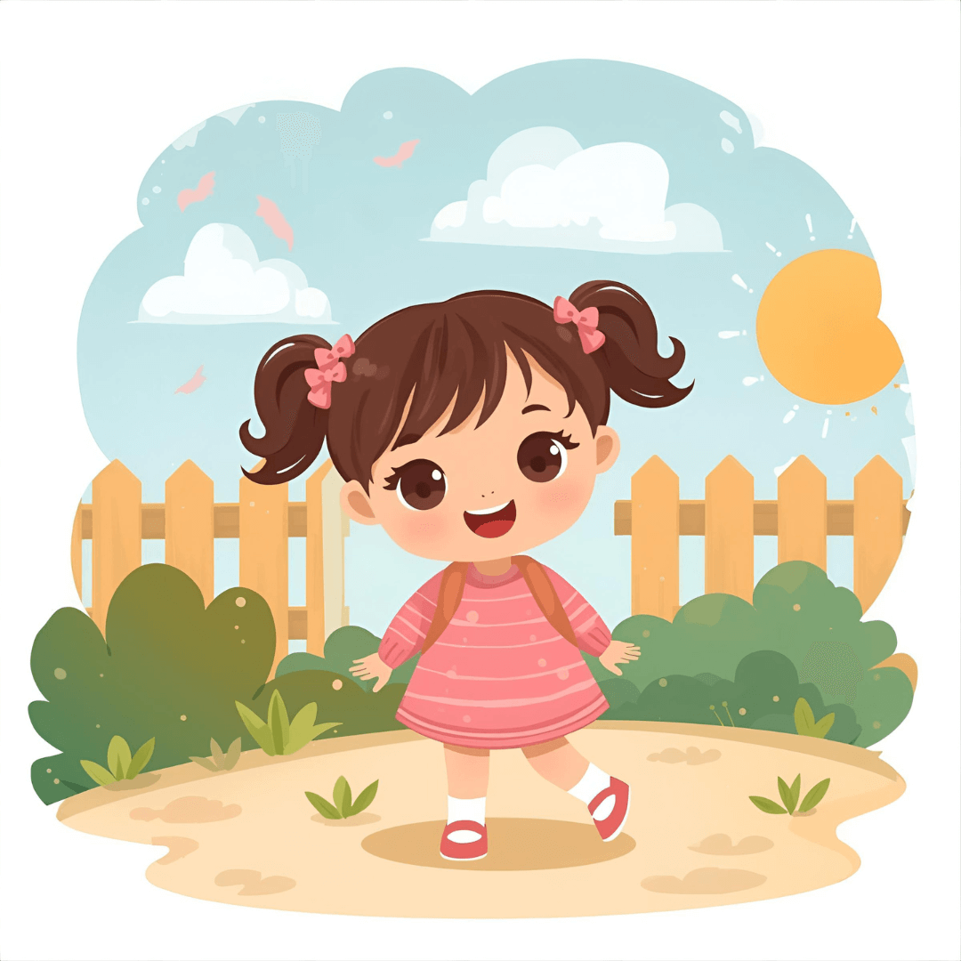 Kindergeschichte Mädchen Kindergaren