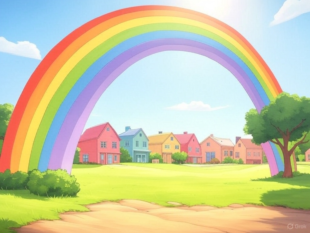 Kindergeschichte Regenbogen