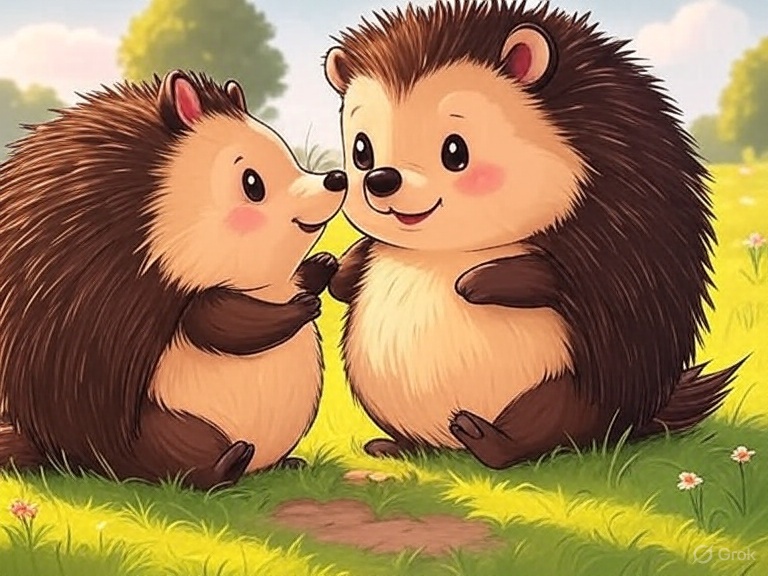 Lustige Kindergeschichte Igel