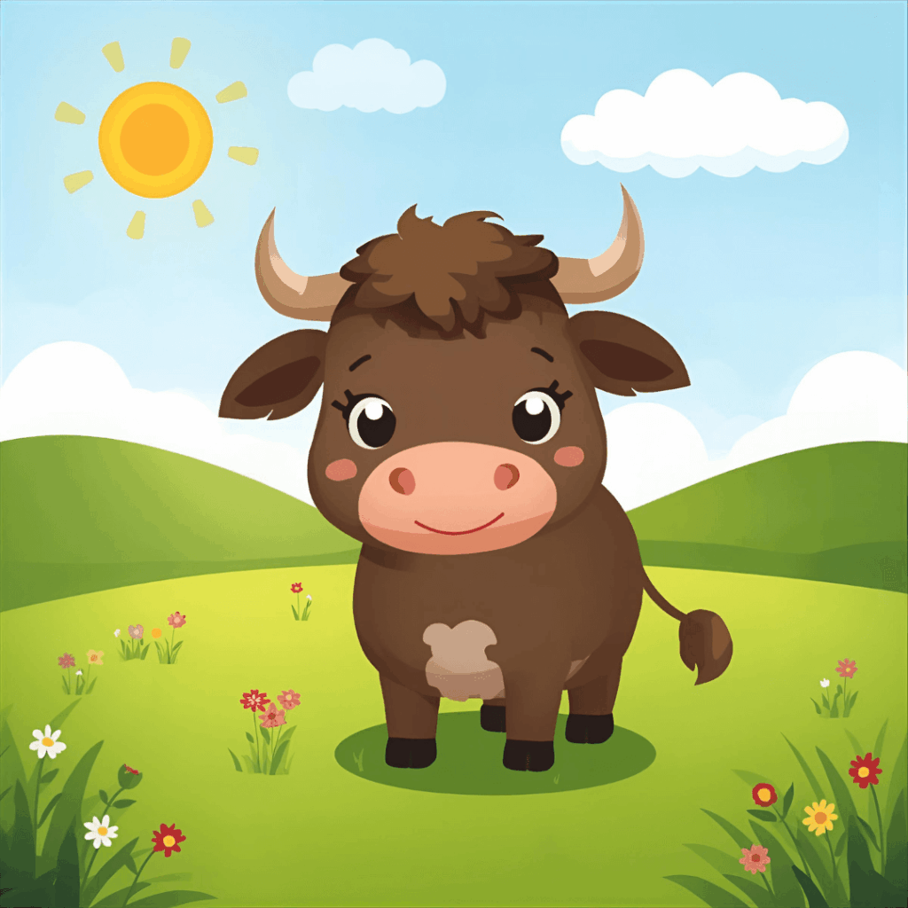 Kindergeschichte Mut Stier