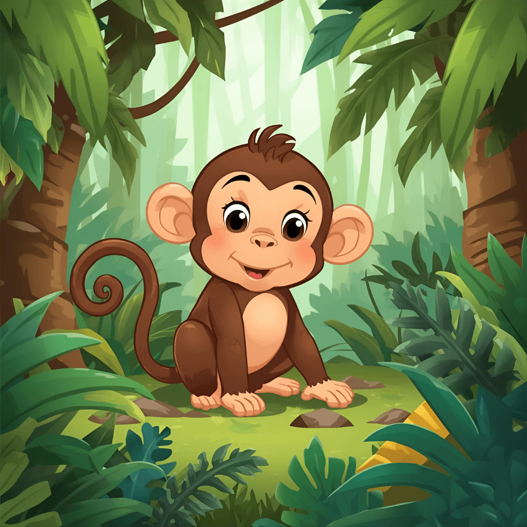 Kindergeschichte Affe