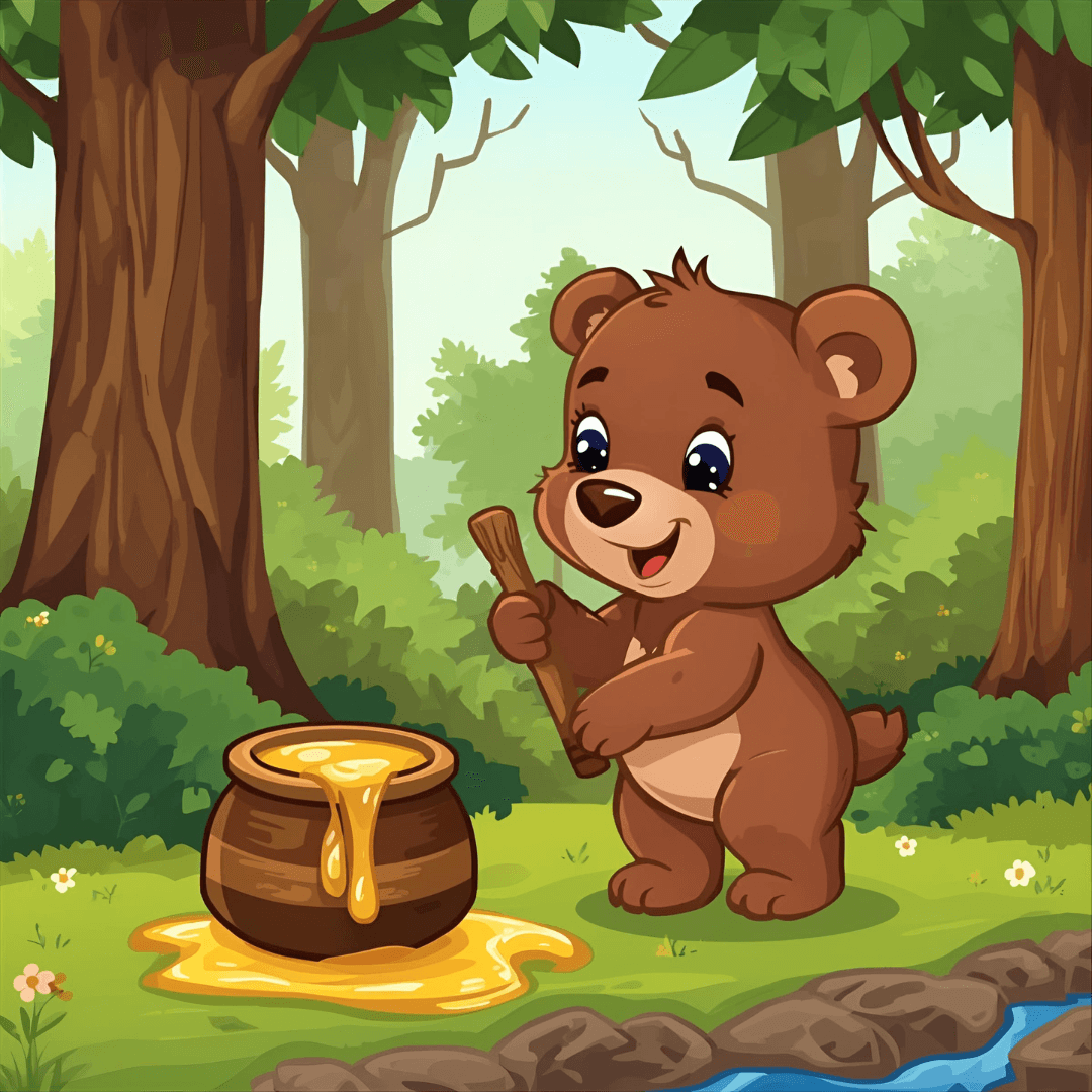 Kindergeschichte Bär im Wald