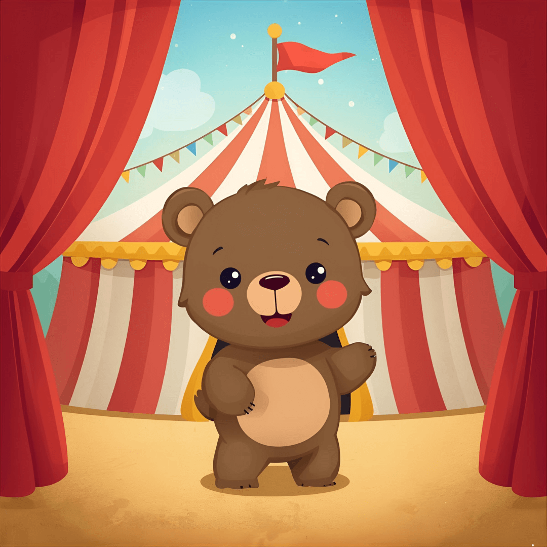 Kindergeschichte Bär im Zirkus