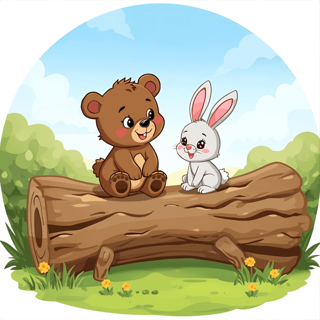 Kindergeschichte Freundschaft Bär und Hase