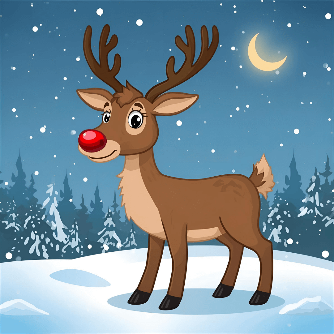Weihnachtsgeschichte Rentier