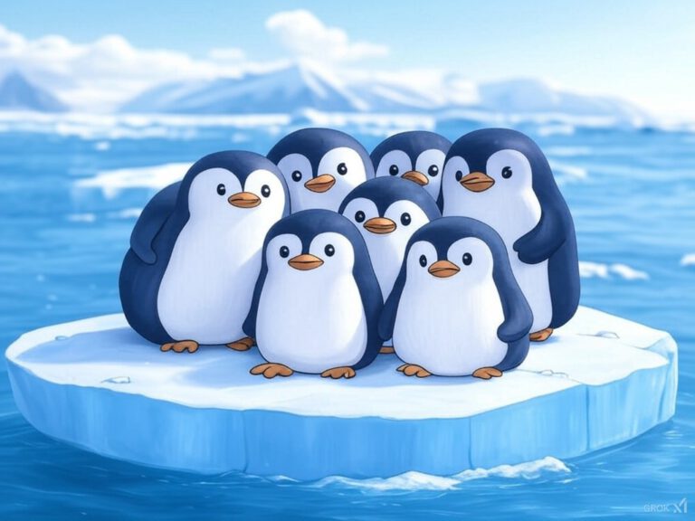 Kindergeschichte Pinguine