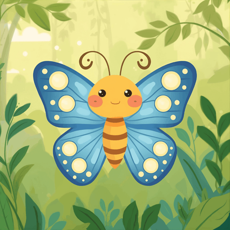 Kindergeschichte Schmetterling