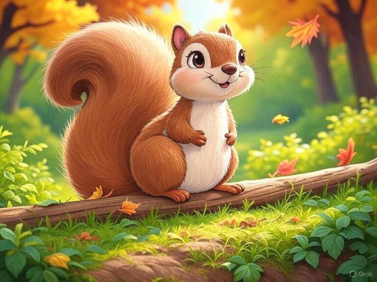 Kindergeschichte Eichhörnchen
