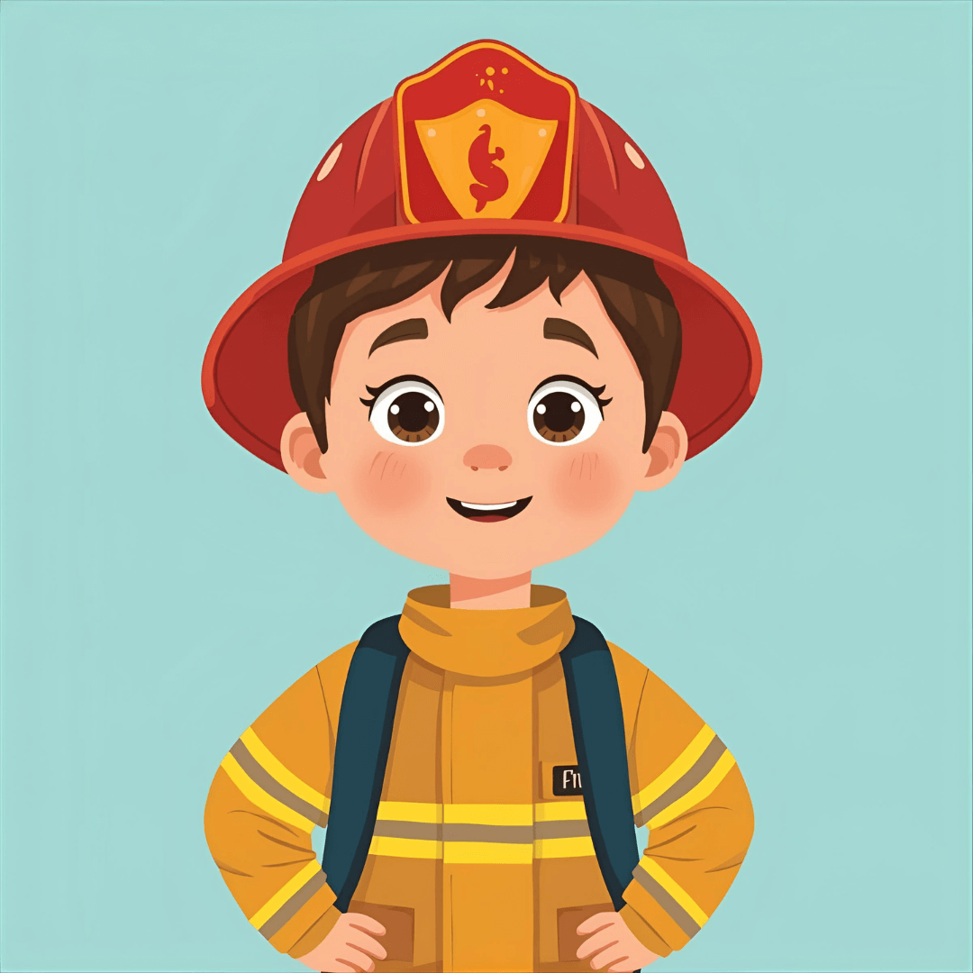 Kindergeschichte Junge und Feuerwehr