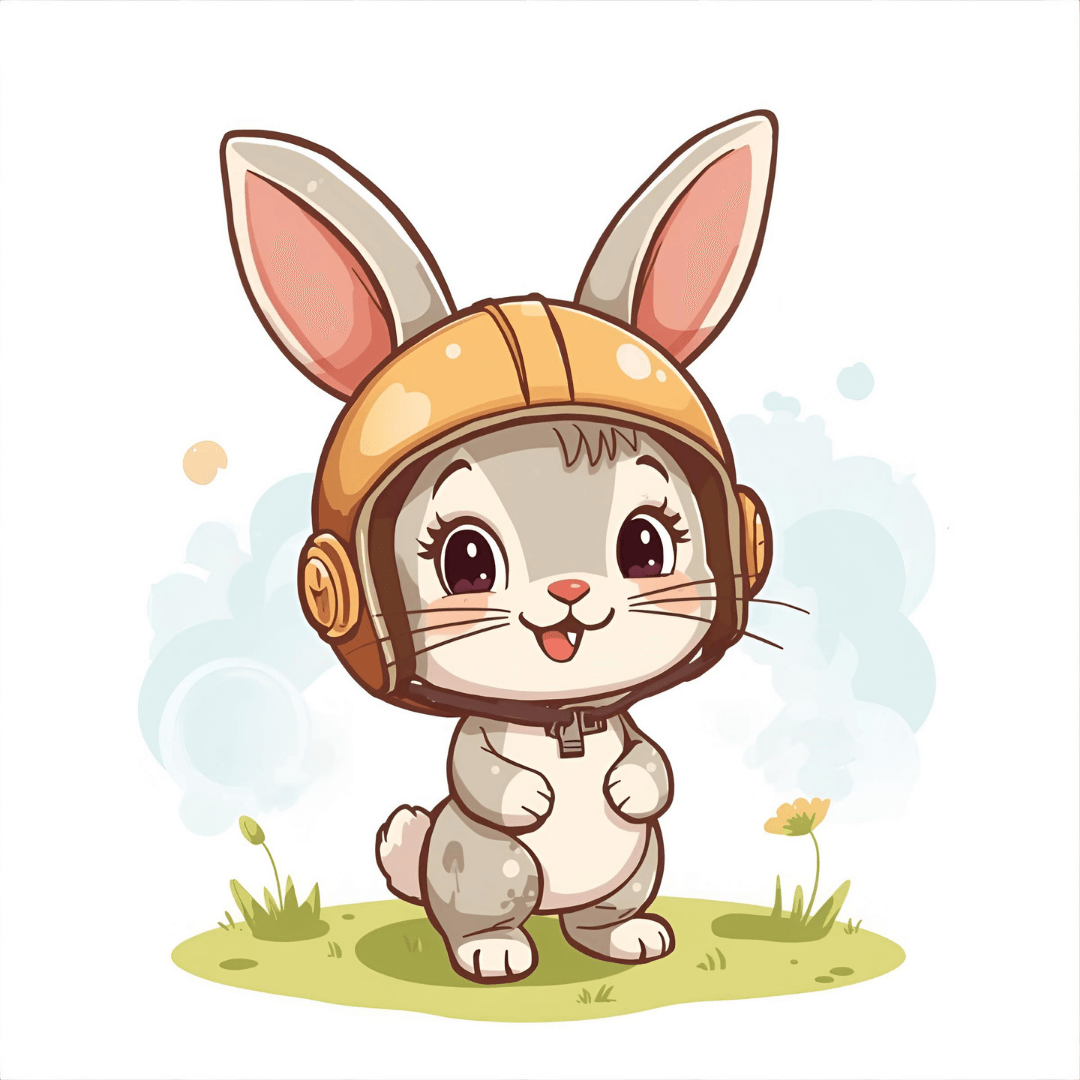 Kindergeschichte Hase mit Helm