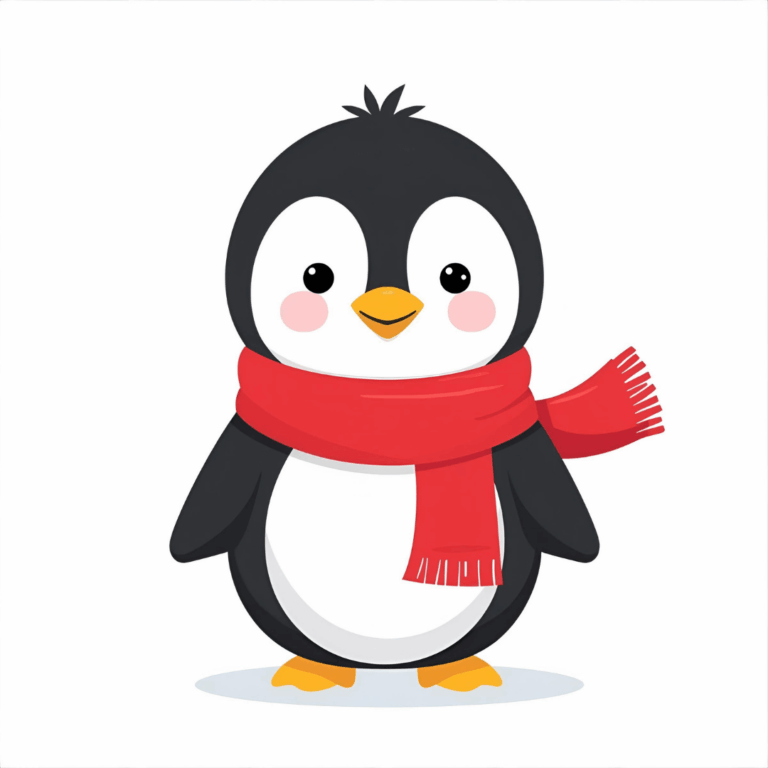 Kindergeschichte Pinguin