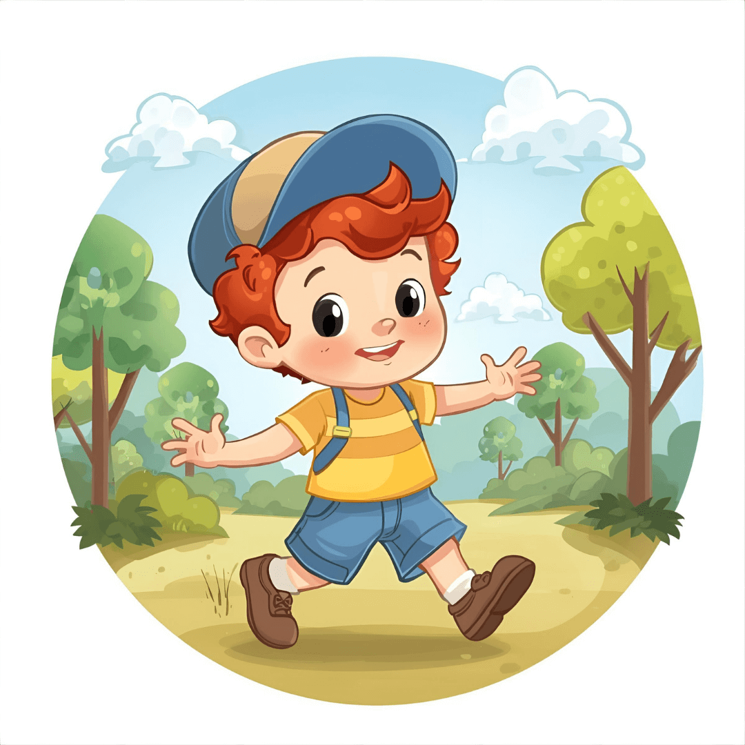 Kindergeschichte Junge und Baum