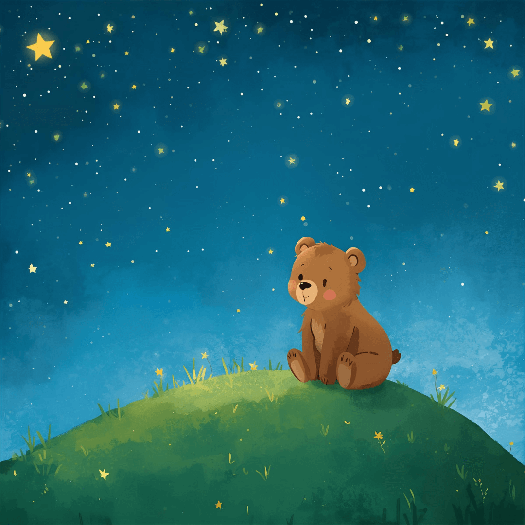 Kindergeschichte Bär und Sterne