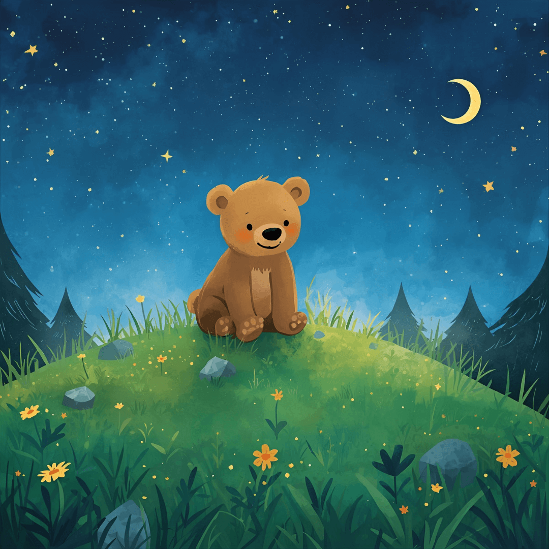 Kindergeschichte Bär und Sterne