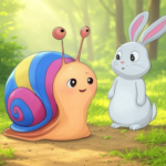 Kindergeschichte Schnecke und Hase