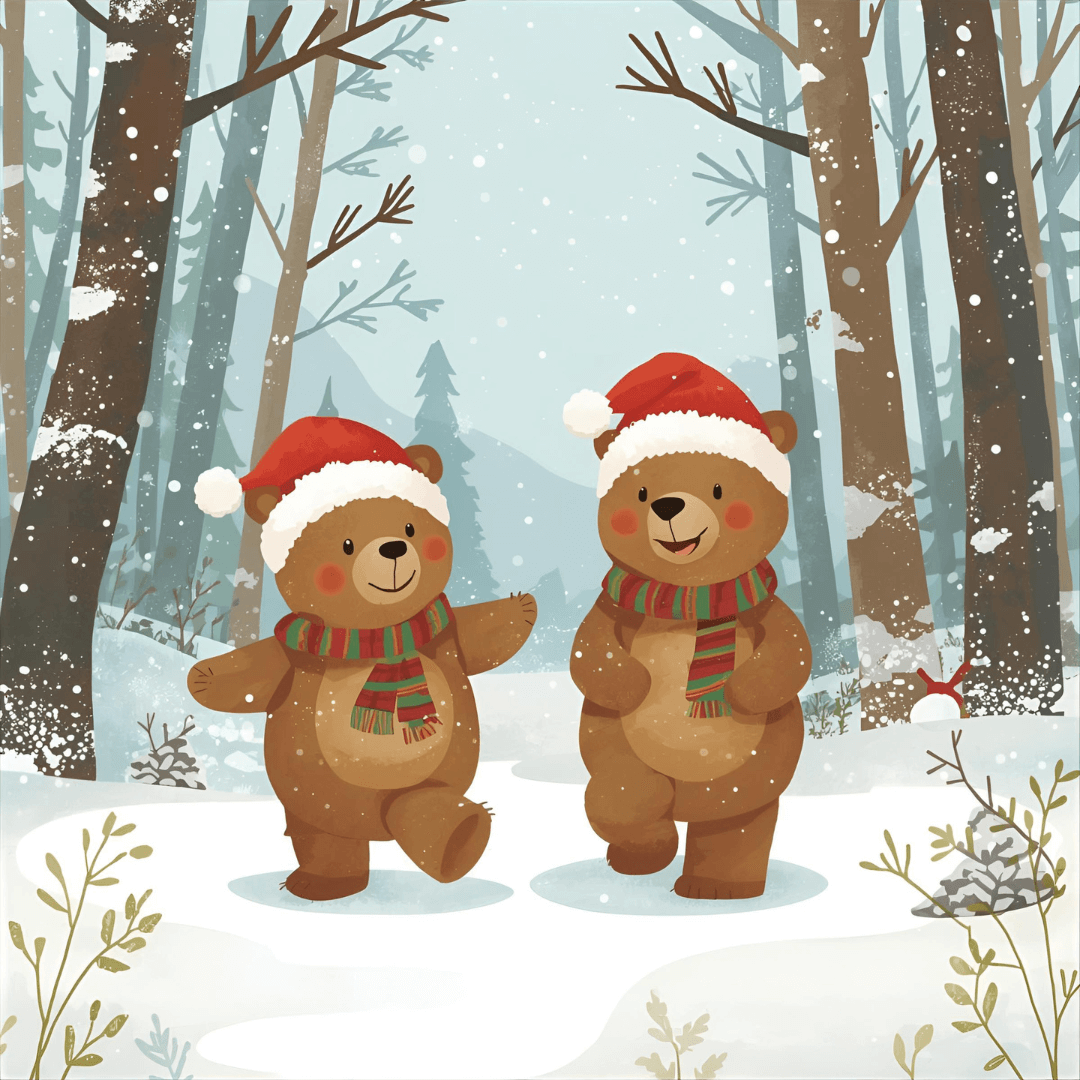 Weihnachtsgeschichte Zwei Bären
