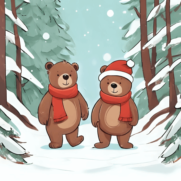 Weihnachtsgeschichte Zwei Bären