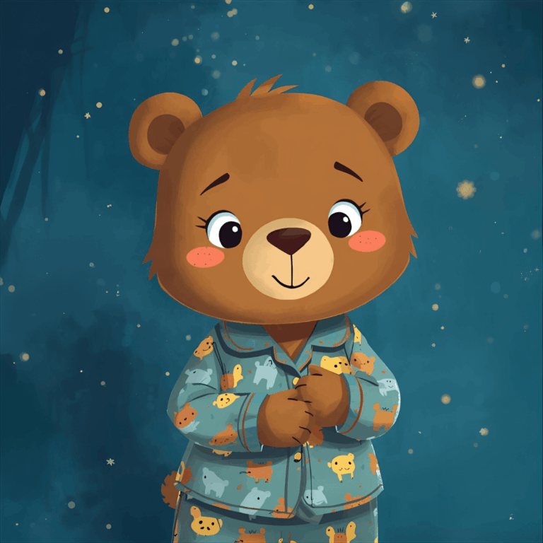 Gute Nacht Geschichte Bär