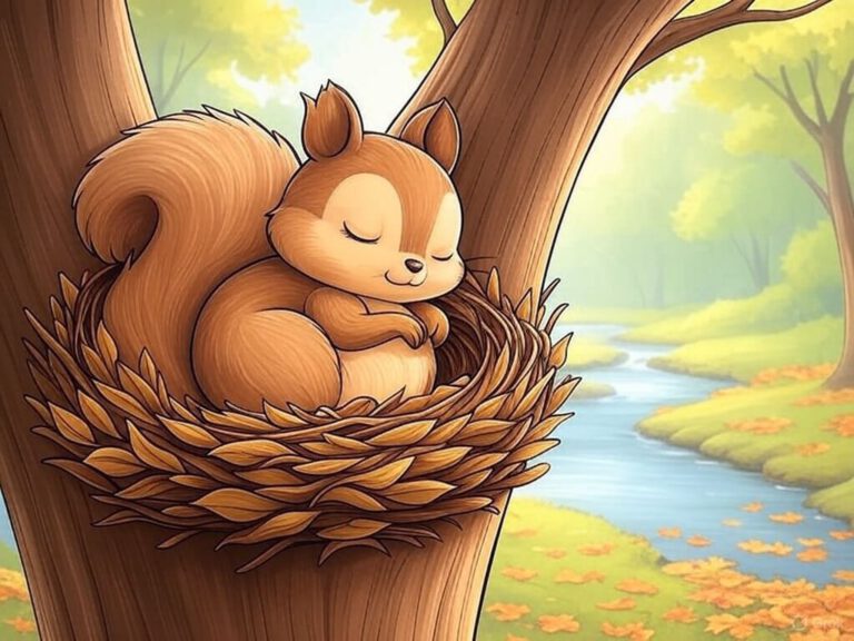 Kindergeschichte Eichhörnchen