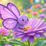 Kindergeschichte Muttertag Blume und Schmetterling