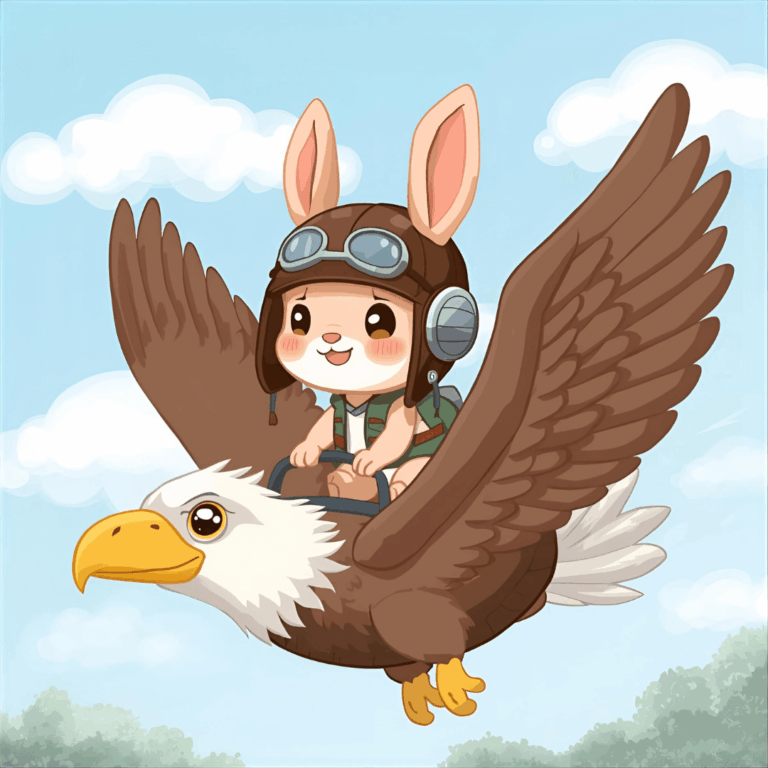 Kindergeschichte Mut Hase und Adler