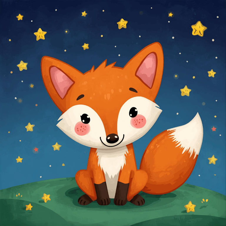 Gute Nacht Geschichte Fuchs