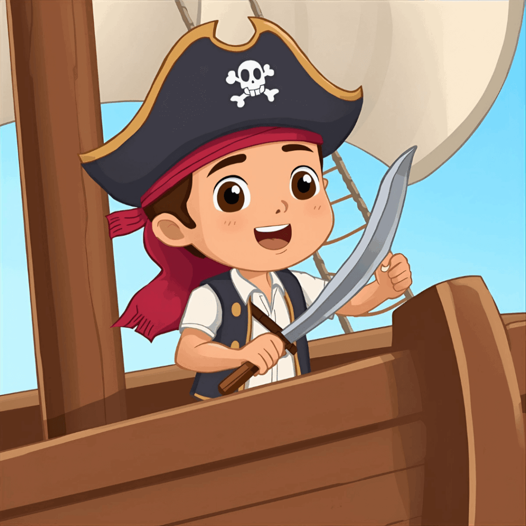 Kindergeschichte Pirat  