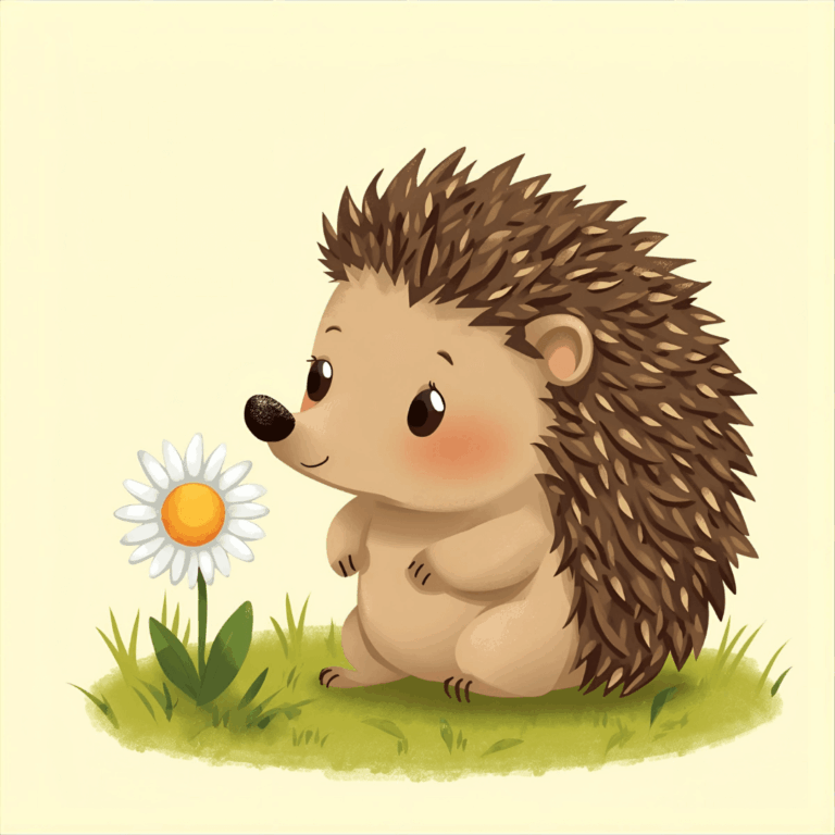 Kindergeschichte Igel und Gänseblümchen