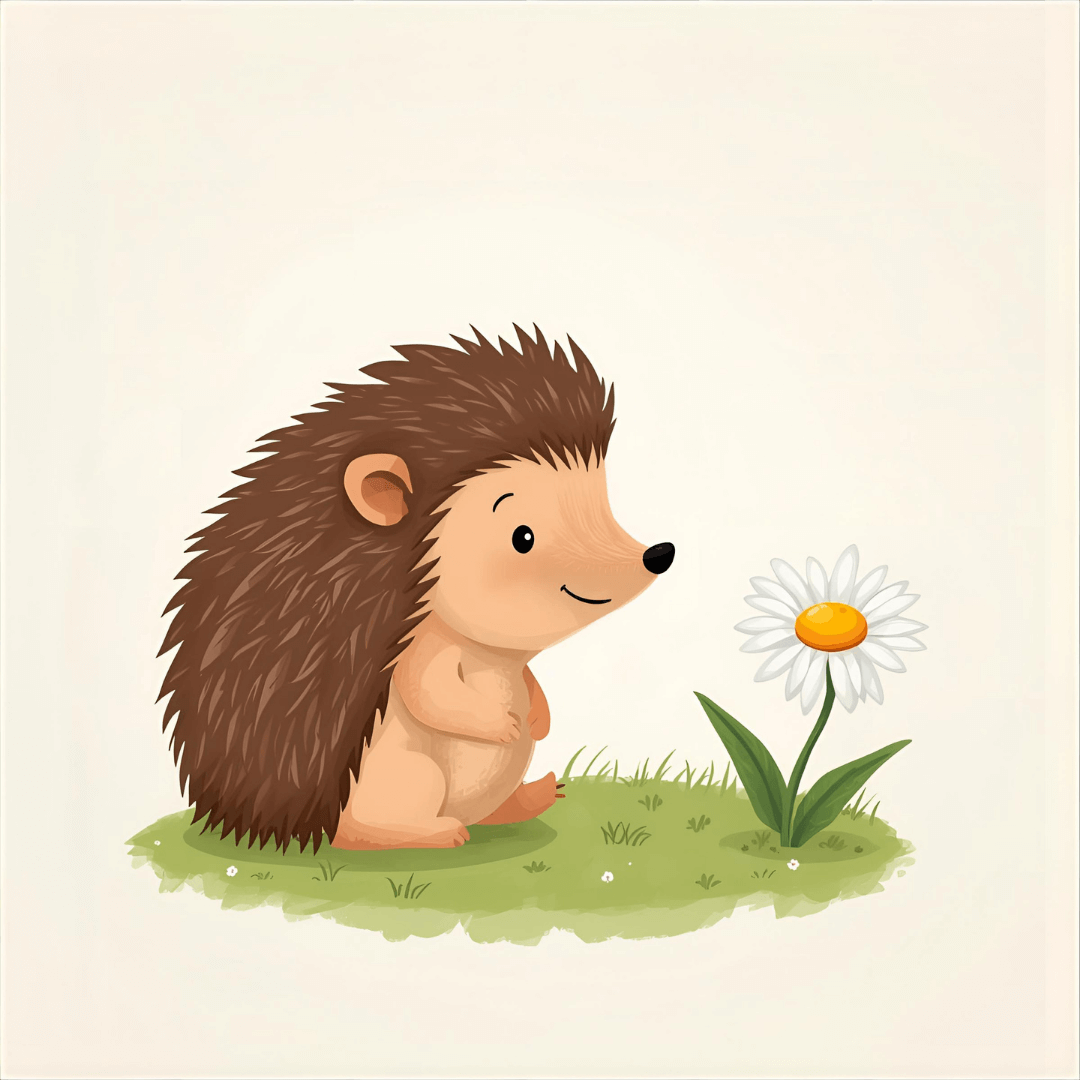 Kindergeschichte Igel und Gänseblümchen