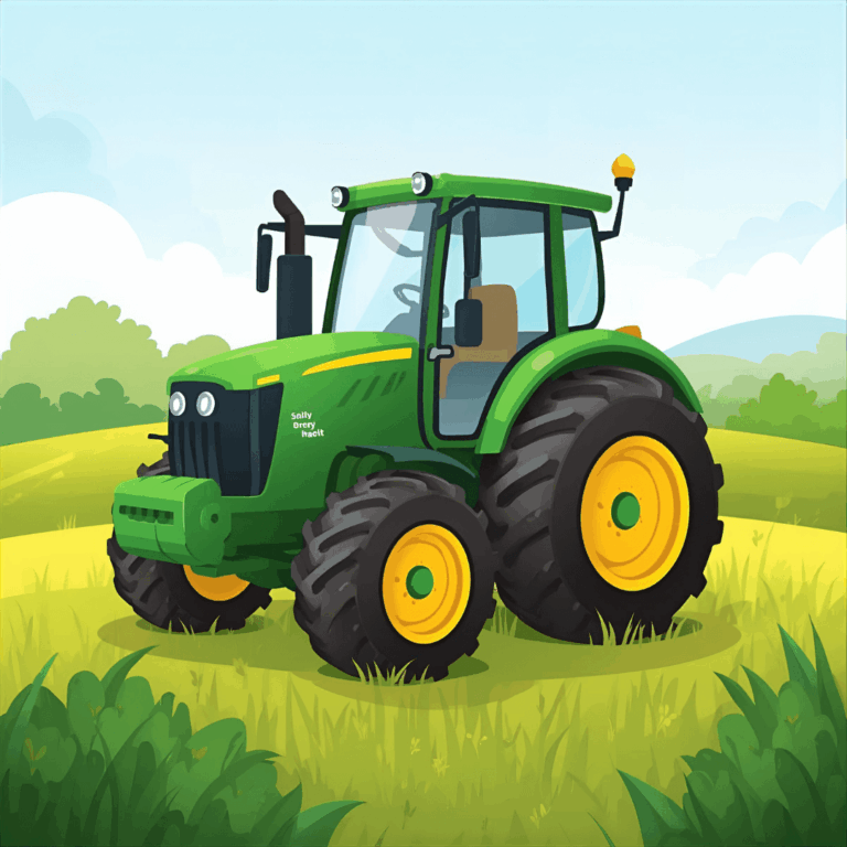Kindergeschichte Traktor