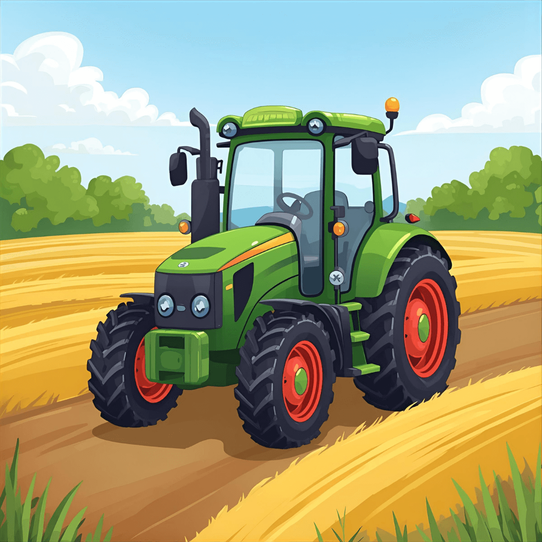 Kindergeschichte Traktor