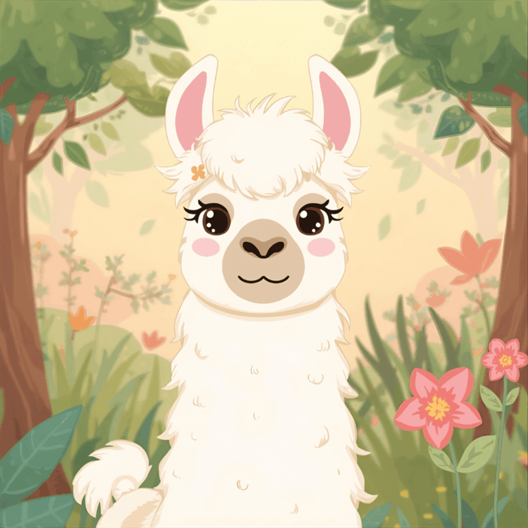 Kindergeschichte Lama
